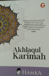 Akhlaqul Karimah