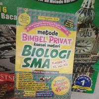 Metode bimbel privat: kuasai materi biologi SMA kelas X,XI,XII