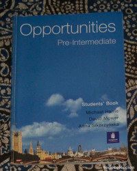 Opportunities 3: Students book