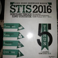 Buku ujian saringan masuk STIS 2016