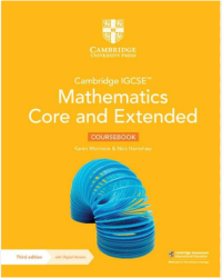 Mathematics Core and Extended Cambridge IGCSE: Coursebook