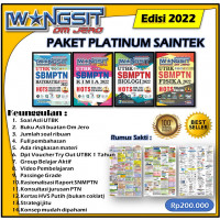 Wangsit UTBK SBMPTN Platinum: Kimia, Biologi, Matematika, Fisika