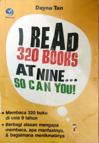 I Read 320 Books At Nine